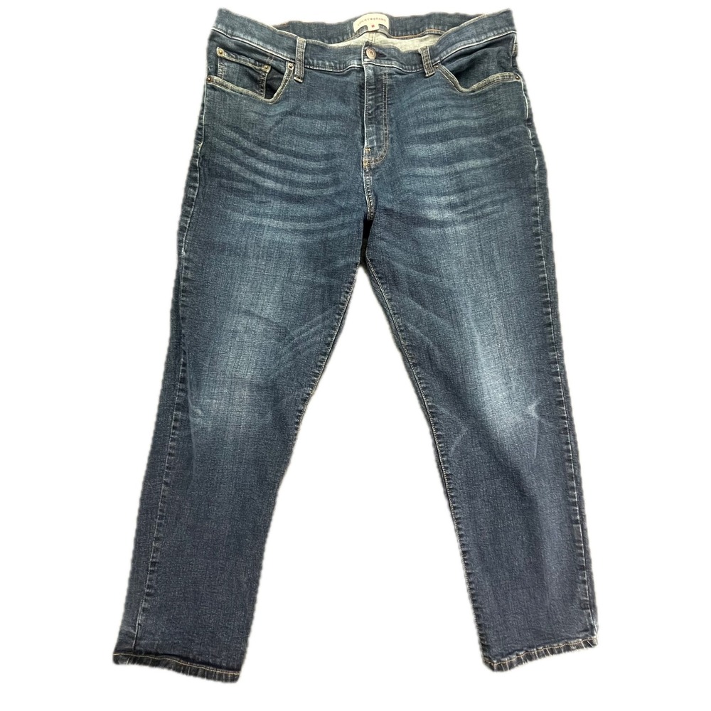 Lucky Brand 221 Straight‎ Leg Jeans Dark Wash Mens Size 38x30